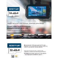 Ecentury 128GB Yüksek Hızlı Hafıza Kartı - Mavi/beyaz (Yurt Dışından)