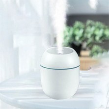 Shenzhen Xin Xin 250ML USB Mini Ultrasonik Hava Nemlendirici Difüzör LED Gece Lambası - Beyaz  (Yurt Dışından)