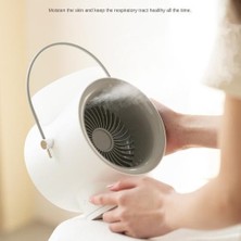 Çift Püskürtme Nemlendirme Fanı, USB Şarj Edilebilir Taşınabilir, Kamp Hava Soğutucu, Ana Masaüstü Klima Sallama Kafası Küçük Fan