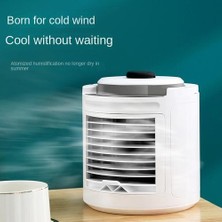 Taşınabilir USB Hava Soğutucu Küçük Klima, Mini Fan Ev Ofisi Soğutma Soğutma Fanı