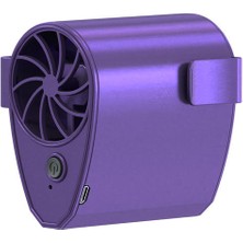 Tembel Adam Asılı Bel Mini Fan, USB Açık Çalışma Net Kırmızı Fan Şarj