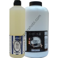 Cadence Multisurfaces Eskimiş Beyaz 2lt+Taş Vernik 750 ml Set