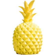 Proavm Buffer® Ananas Şeklinde Desenli Büyük Boy Pilli Masa ve Gece Lambası