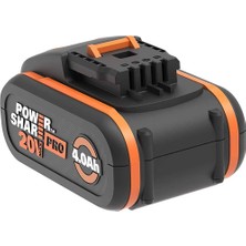 Worx WA3014 20VOLT 4.0AH. Li-Ion Powershare Pro Yedek Akü