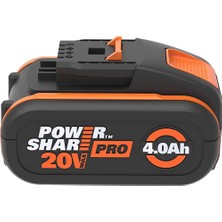 Worx WA3014 20VOLT 4.0AH. Li-Ion Powershare Pro Yedek Akü