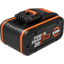 Worx WA3648 20VOLT 8.0AH. Li-Ion Powershare Pro Yedek Akü