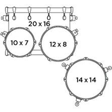 Mapex Saturn Evo Fusion Birch Akustik Davul