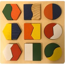 Bak Gel Al Geometrik Şekiller Puzzle