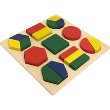 Bak Gel Al Geometrik Şekiller Puzzle