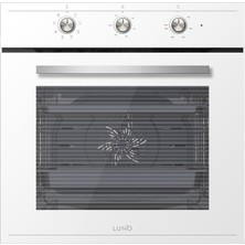 Luno F6503W01 Beyaz Ankastre Fırın