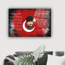 Decorita Cam Tablo | Atatürk Serisi | 6 | 40cm x 60cm