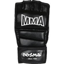 Dosmai Star MMA Eldiveni Siyah EL290 Renk PU Malzemeden Profesyonel Erkek Kullanımı İçin Tasarlandı