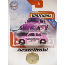 Matchbox Volkswagen Beetle 1962 Pınk Matchbox