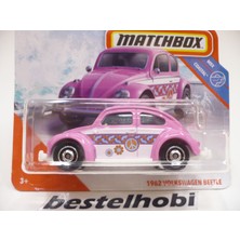 Matchbox Volkswagen Beetle 1962 Pınk Matchbox