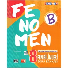 Fenomen Yayıncılık Fenomen 8. Sınıf Fen Bilimleri Soru Bankası + Deneme 2 Kitap