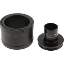 Prettyia 23.2mm Mikroskop Montaj Adaptörü Nikon 1 Serisi V1 J1 Kamera Için T2 Halkalı (Yurt Dışından)