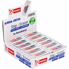 Mikro Silgi Beyaz 2B-24T 24 Adet