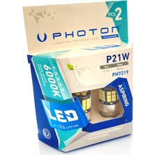 PHOTON PH7219 LENS LED P21W BEYAZ  93 21SMD EXCLUSIVE  SERİE  (YENİ)