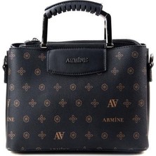 Armine 223 Baskılı Omuz Askılı Kadın Çanta