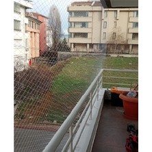 Ünal File Balkon Kuş Filesi 2,50 x 10 Metre Kuş Önleme Ağı