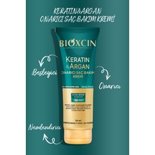 Bioxcin Keratin & Argan Onarıcı Şampuan 300ML + Bioxcin Kertin Argan Saç Bakım Kremi