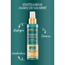 Bioxcin Keratin & Argan Onarıcı Şampuan 300ML + Bioxcin Kertin Argan Sıvı Saç Bakım Kremi