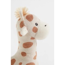 Shiva Gift&More Mini Yavru Giraffe Zürafa Dekoratif Yastık Uyku ve Oyun Arkadaşı Peluş Hayvanlar