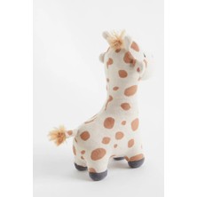 Shiva Gift&More Mini Yavru Giraffe Zürafa Dekoratif Yastık Uyku ve Oyun Arkadaşı Peluş Hayvanlar