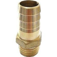 Hpcenter Ø12 mm - 3/8 Sarı Hortum Rakoru (Ağır Tip)