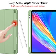 ESR Apple iPad Pro 12.9 5. Nesil 2021 Yatay Standlı Stromix Kalemlikli Kılıf- Kalem Şarjına Uygun A2378 A2379 A2461 A2462 Seri