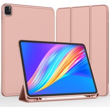 ESR Apple iPad Pro 12.9 5. Nesil 2021 Yatay Standlı Stromix Kalemlikli Kılıf- Kalem Şarjına Uygun A2378 A2379 A2461 A2462 Seri