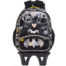 Batman Erkek Çocuk Çekçekli Okul Çantası