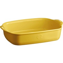 Emile Henry Fırın Kabı Dikdörtgen 30 x 19 cm Mat Sarı / Provence Yellow