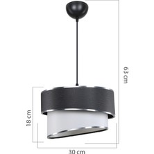 Modelight Paris  Modern Pasta Avize Siyah Finlin Yemek Odası Yatak Odası Salon Mutfak Çocuk Odası