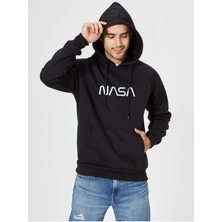 Black Sokak Siyah Erkek Nasa Sweatshirt