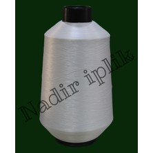 Muzip Kiloluk %100 Polyester Overkok Ipliği Beyaz