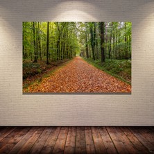 Bestablo Orman Yolu Kanvas Tablo