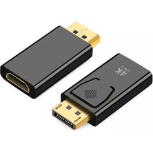 PrimeX Plus PX-1325-4K Display Port To HDMI Dönüştürücü, Dp To 4K HDMI Çevirici