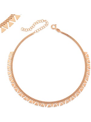 925 Gümüş Gümüş Sutaşı Bayan Halhal