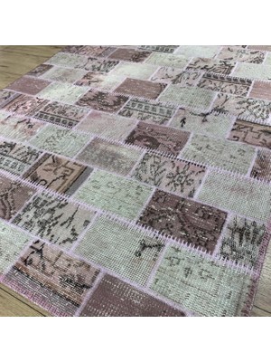 Hoom Rugs Kırkyama 178 Pink El Dokuma Kilim