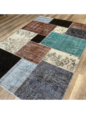 Hoom Rugs Kırkyama 181 Brown Multy El Dokuma Kilim