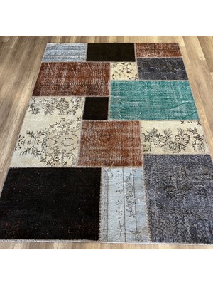 Hoom Rugs Kırkyama 181 Brown Multy El Dokuma Kilim