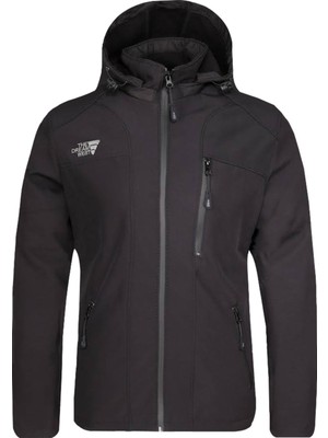 Delpino Su ve Rüzgar Geçirmez Softshell Mont