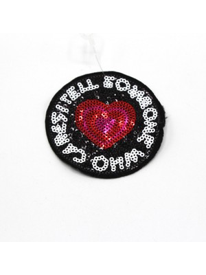 Pullu Yapıştırma Kalp