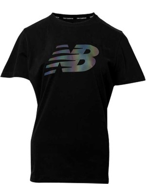 New Balance Siyah Kadın Tişört - WPT3131-BK