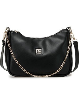 Butigo Pu Prd Cprz 2pr Siyah Kadın Çapraz Çanta