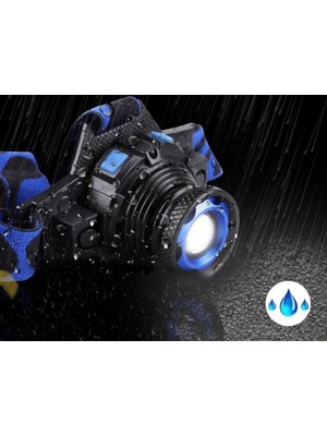 Uray Toptan Kafa Feneri Şarjlı 200 Metre Menzilli