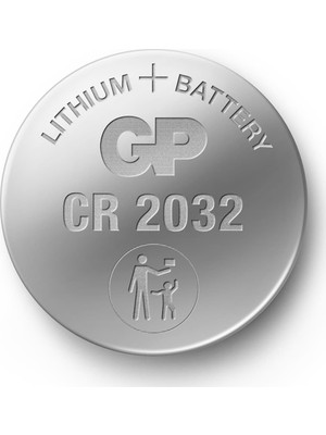 Gp CR2032 3V Lithium 1 Adet