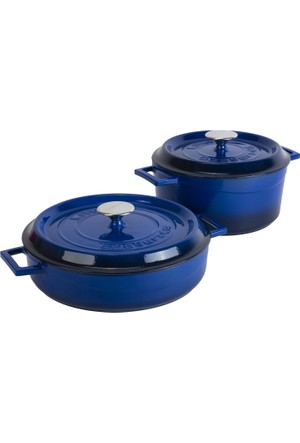 Lava Cast Iron Lava Enameled Cast Iron Dutch Oven 7 qt. Round Edition Series with Trendy Lid Color: Orange LV Y TC 28 EDT K2 O