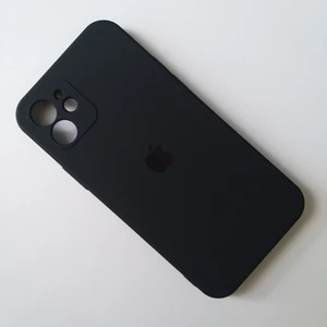 Pirok Store Apple iPhone 12 Kamera Korumalı İçi kadife Silikon Kılıf
